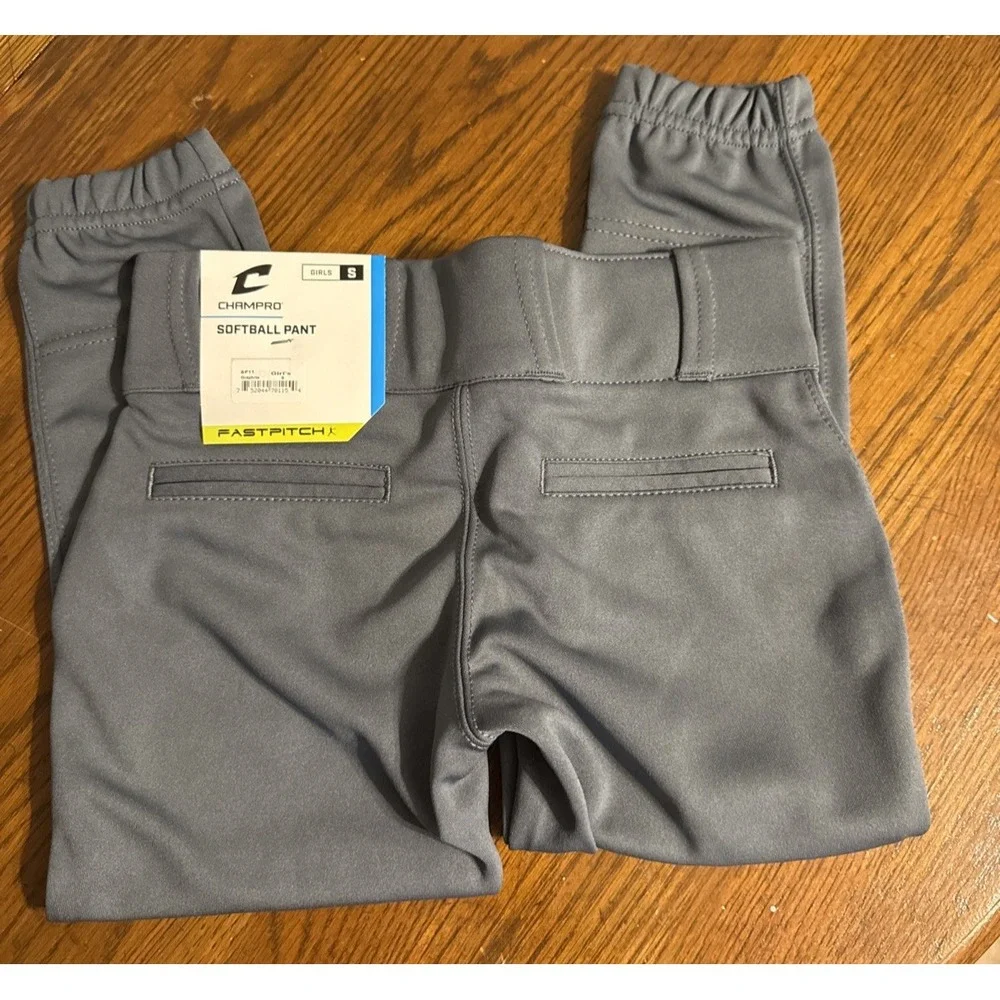 Champro Girl's Softball Pants size Small Graphite Fastpitch